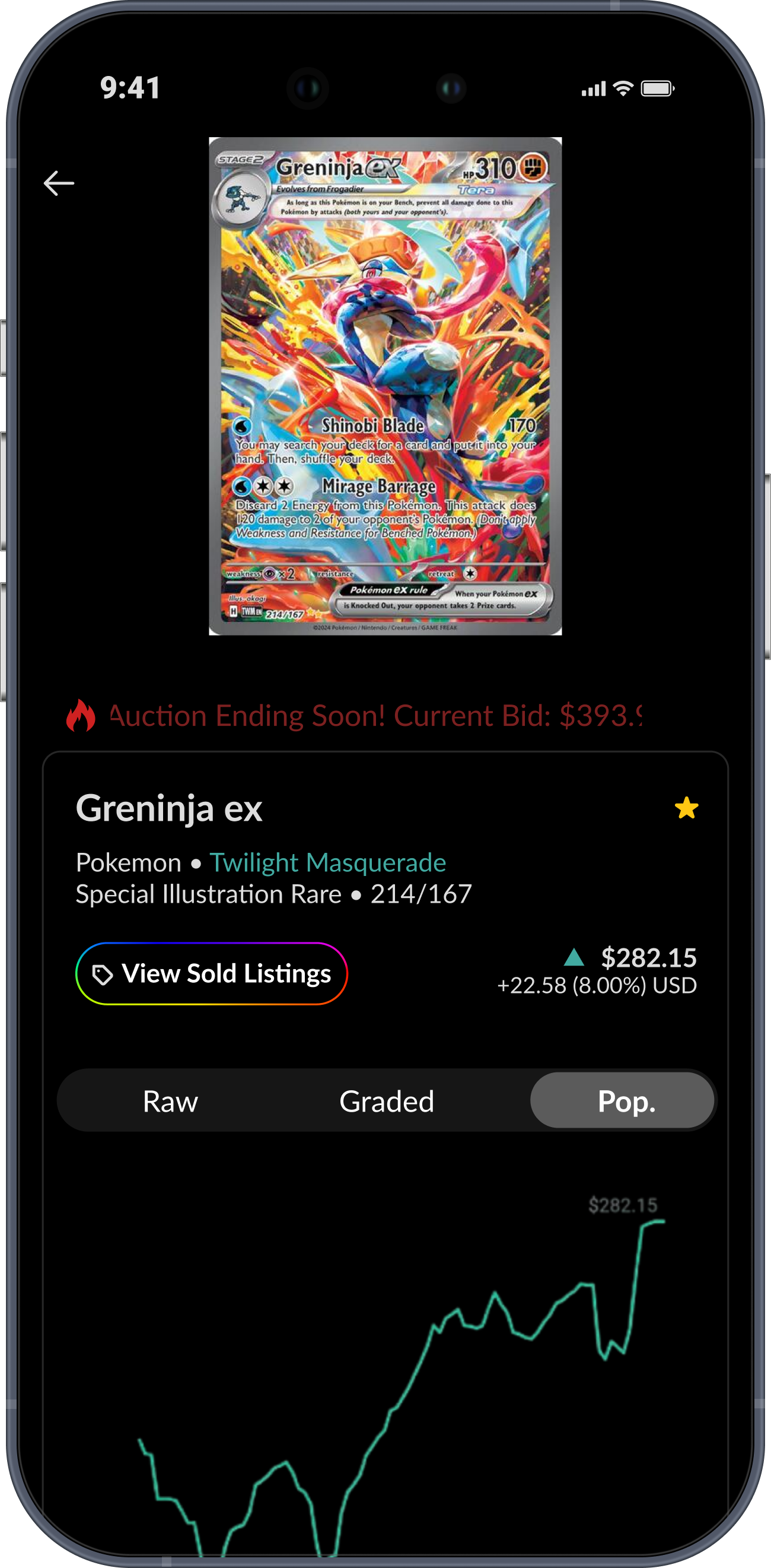 Collectr card pricing