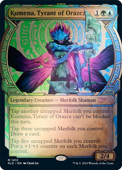 Magic: The Gathering Secret Lair Drop Series Kumena, Tyrant of Orazca ...