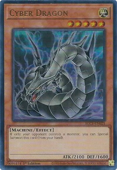 YuGiOh Battles of Legend: Chapter 1 Cyber Dragon (Alternate Art) BLC1-EN021