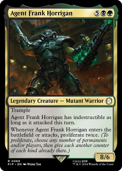 Magic: The Gathering Universes Beyond: Fallout Agent Frank Horrigan 89