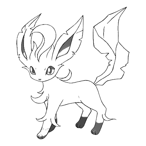 Pokemon The Pokedex Leafeon 470